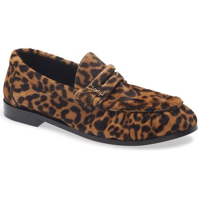 Saint Laurent Saint Laurent Genuine Calf Hair Le Loafer