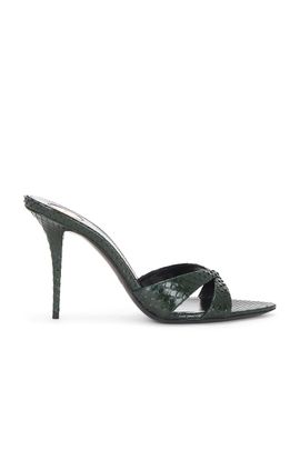 Saint Laurent Saint Laurent Gippy Python Mule Sandal