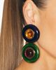 Saint Laurent Saint Laurent Gradient Disc & Cabochons Earrings - 2