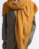 Saint Laurent Saint Laurent Grand Carre Cassandre Wool Scarf - 2