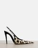 Saint Laurent Saint Laurent Guermantes calf hair slingback pumps - 5