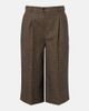 Saint Laurent Saint Laurent Herringbone wool-blend Bermuda shorts - 1