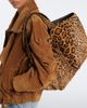Saint Laurent Saint Laurent Icare leopard-print calf hair shopper - 2