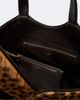 Saint Laurent Saint Laurent Icare leopard-print calf hair shopper - 3
