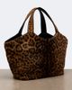 Saint Laurent Saint Laurent Icare leopard-print calf hair shopper - 4
