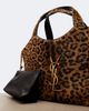 Saint Laurent Saint Laurent Icare leopard-print calf hair shopper - 6