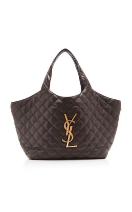 Saint Laurent Saint Laurent ICare Medium Leather Tote