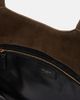 Saint Laurent Saint Laurent Icare Medium quilted suede shopper - 3