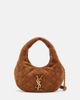 Saint Laurent Saint Laurent Icarino Mini suede top-handle bag - 1