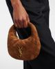 Saint Laurent Saint Laurent Icarino Mini suede top-handle bag - 7
