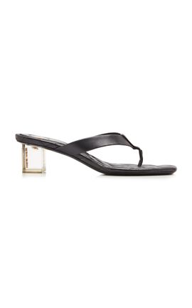 Saint Laurent Saint Laurent Ice 45 Entredoigt Mule Sandals