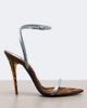 Saint Laurent Saint Laurent Ivresse embellished quilted satin sandals - 5