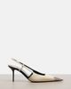Saint Laurent Saint Laurent Jeanne leather slingback pumps - 5