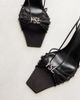 Saint Laurent Saint Laurent Jerry 80 leather slingback sandals - 6