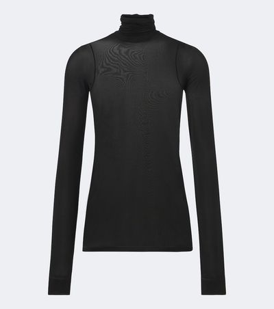 Saint Laurent Saint Laurent Jersey turtleneck top