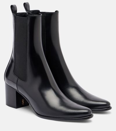 Saint Laurent Saint Laurent Jill 60 leather ankle boots