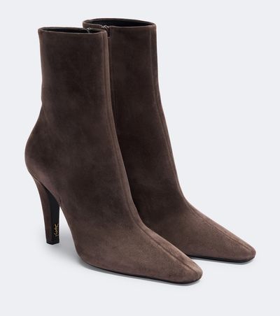 Saint Laurent Saint Laurent Jill suede ankle boots