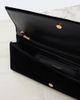 Saint Laurent Saint Laurent Kate Small leather-lined velvet clutch - 3