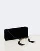Saint Laurent Saint Laurent Kate Small leather-lined velvet clutch - 4