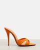 Saint Laurent Saint Laurent Kirat crêpe satin mules - 5