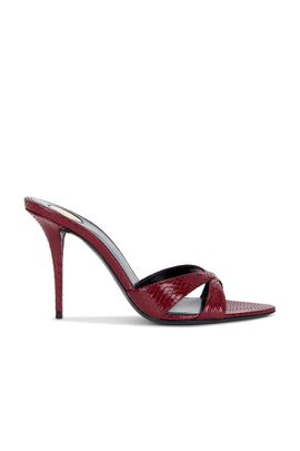 Saint Laurent Saint Laurent Kirat Python Mule Sandal
