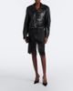 Saint Laurent Saint Laurent Lace-trimmed silk satin slip skirt - 2