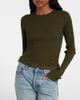 Saint Laurent Saint Laurent Lace-trimmed wool, cashmere, and silk top - 2