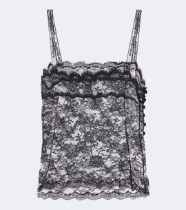 Saint Laurent Saint Laurent Lace camisole