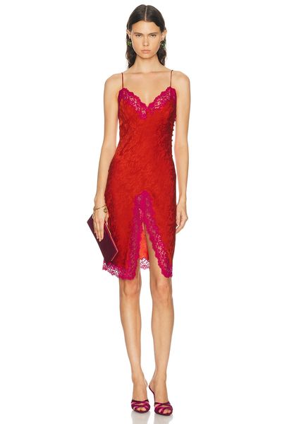 Saint Laurent Saint Laurent Lace Dress