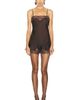 Saint Laurent Saint Laurent Lace Trimmed Romper - 2