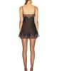 Saint Laurent Saint Laurent Lace Trimmed Romper - 4