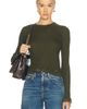 Saint Laurent Saint Laurent Lace Trimmed Sweater - 1