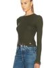 Saint Laurent Saint Laurent Lace Trimmed Sweater - 2