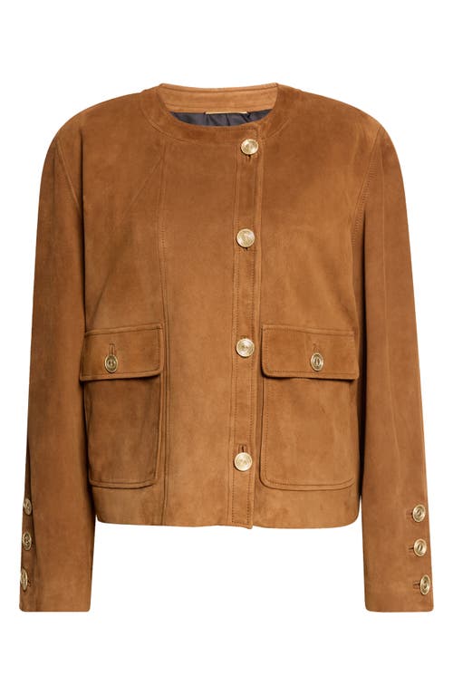 Saint Laurent Saint Laurent Lambskin Suede Jacket