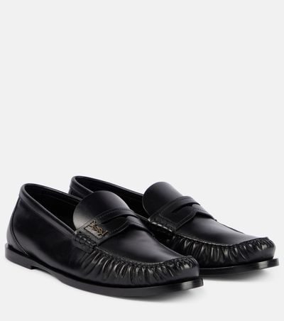 Saint Laurent Saint Laurent Laurent leather loafers