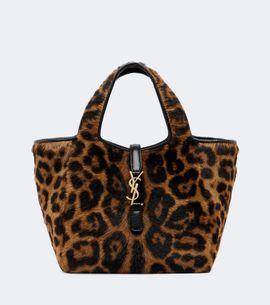 Saint Laurent Saint Laurent Le 5 à 7 Bea Baby calf hair top-handle bag