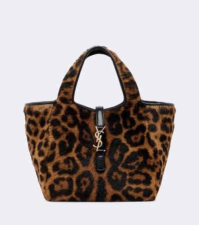 Saint Laurent Saint Laurent Le 5 à 7 Bea Baby calf hair top-handle bag