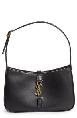 Saint Laurent Saint Laurent Le 5 à 7 Leather Hobo