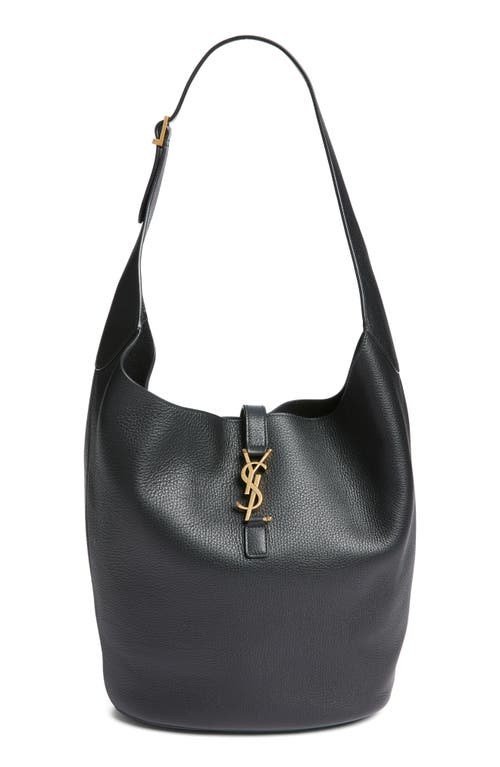 Saint Laurent Saint Laurent Le 5 À 7 Leather Hobo Bag