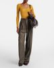 Saint Laurent Saint Laurent Le Loafer Cassandre leather mules - 4