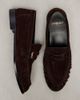 Saint Laurent Saint Laurent Le Loafer Cassandre suede penny loafers - 5