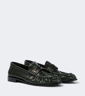 Saint Laurent Saint Laurent Le Loafer eel leather loafers