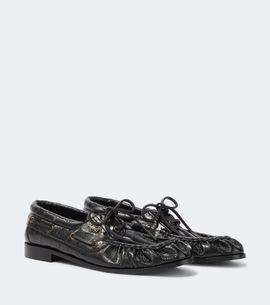 Saint Laurent Saint Laurent Le Loafer leather boat shoes