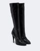 Saint Laurent Saint Laurent Le Loafer leather knee-high boots - 1