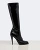 Saint Laurent Saint Laurent Le Loafer leather knee-high boots - 5