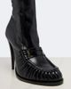 Saint Laurent Saint Laurent Le Loafer leather knee-high boots - 6