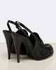 Saint Laurent Saint Laurent Le Loafer leather slingback pumps - 3