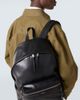 Saint Laurent Saint Laurent Leather-trimmed backpack - 3