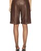 Saint Laurent Saint Laurent Leather Bermuda Short - 4