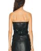Saint Laurent Saint Laurent Leather Bustier Top - 4
